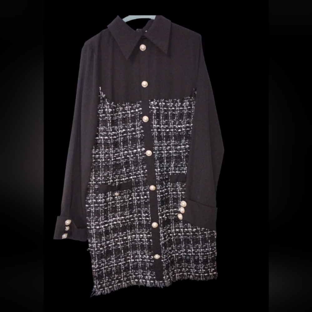 Shein Tweed Dress